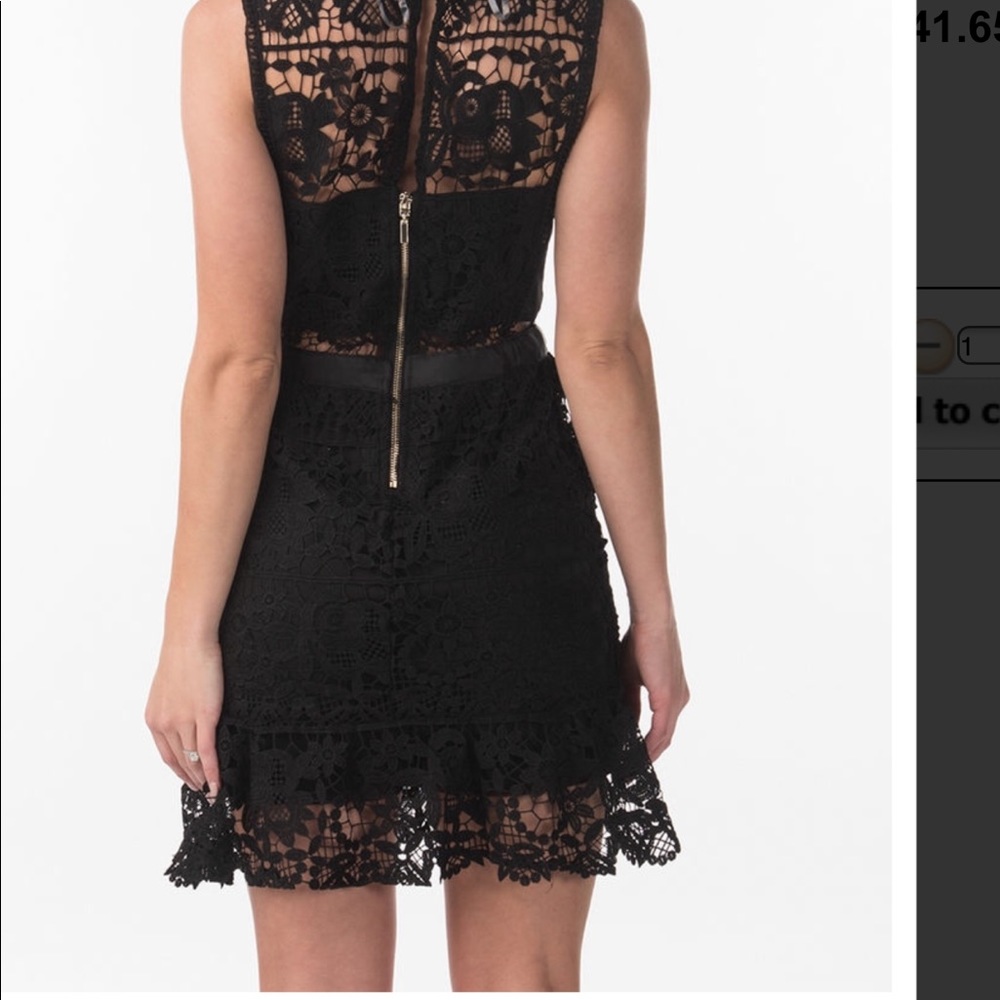 Black lace dress. NWOT. Size Small
